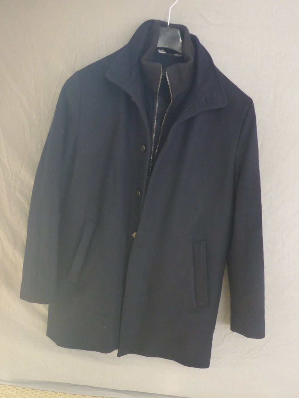 Mens Cardinal of Canada Mont Royal Insulated Wool & Cashmere Jacket with Bib